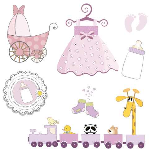 Baby clipart cute. Cartoon design free download