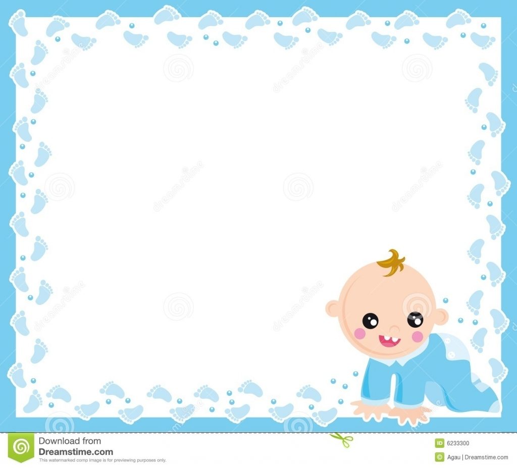 Picture boy pencil and. Baby clipart frame