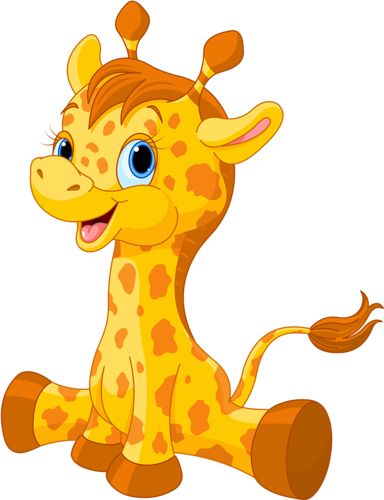 Baby clipart giraffe.  girafe png dessin