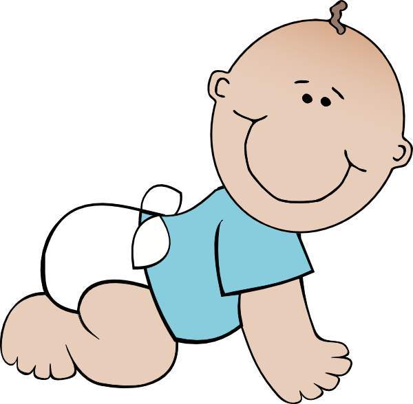 Baby clipart printable. Free boy and babys