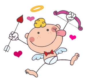 Baby clipart valentine. Free cupid image