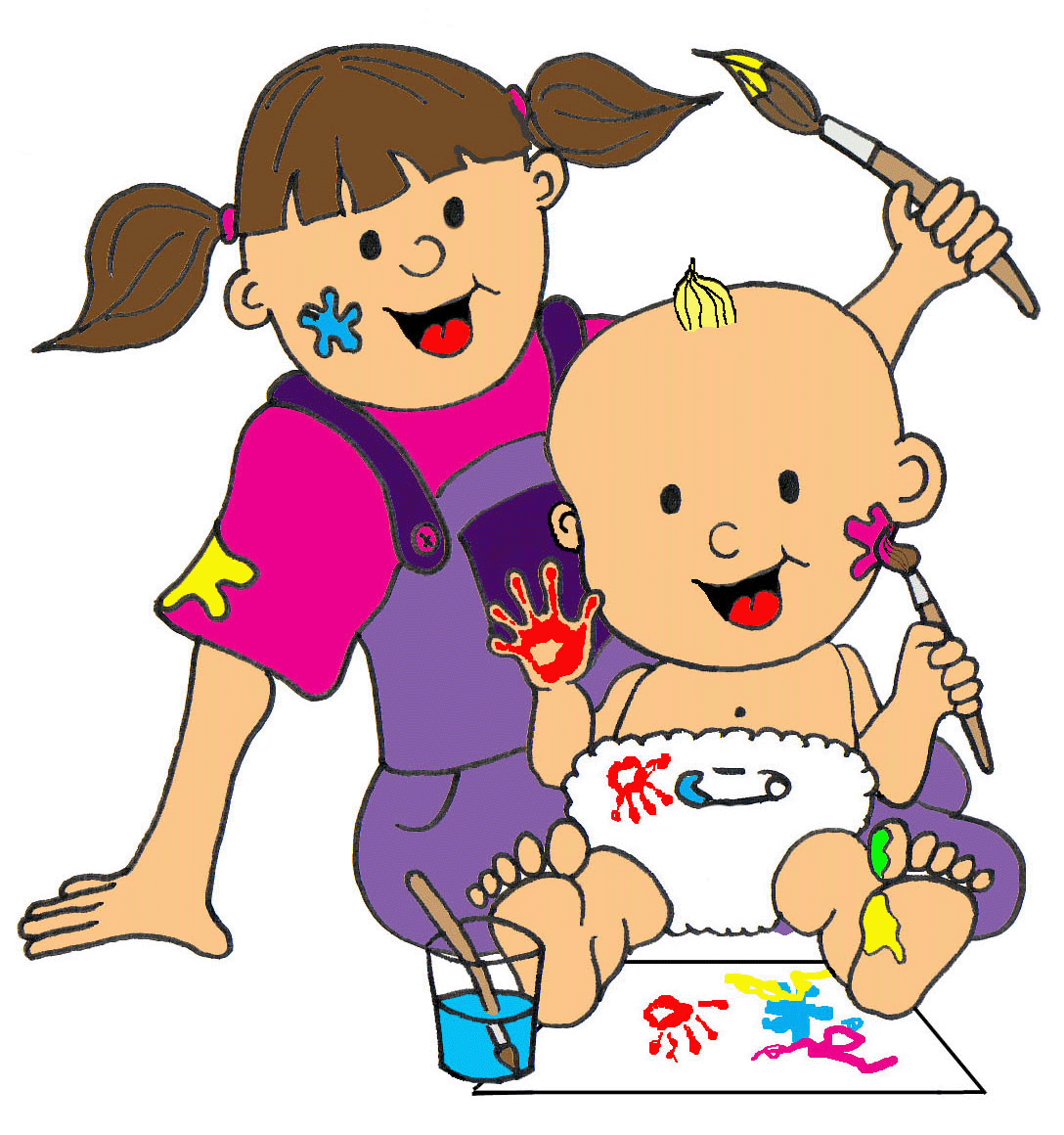 Free babysitter cliparts download. Young clipart nanny