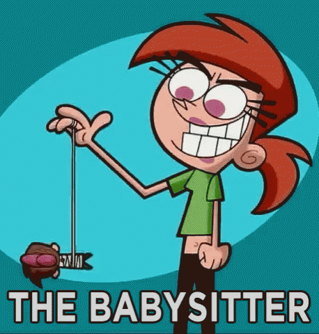 Babysitter discover share gifs. Babysitting clipart animated gif