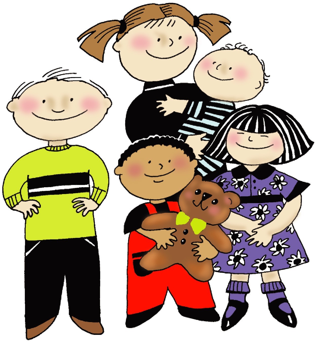 Free pics download clip. Babysitting clipart blended family