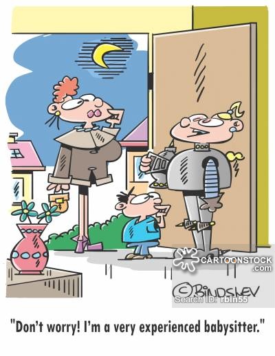 Babysitting clipart child rearing. Childcare cartoons and comics