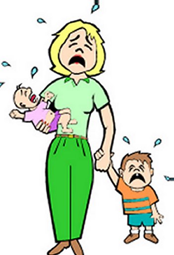 She says he judy. Babysitting clipart child rearing