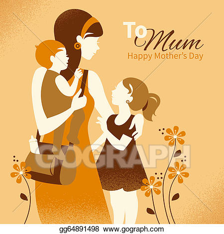 mother clipart beautiful mother