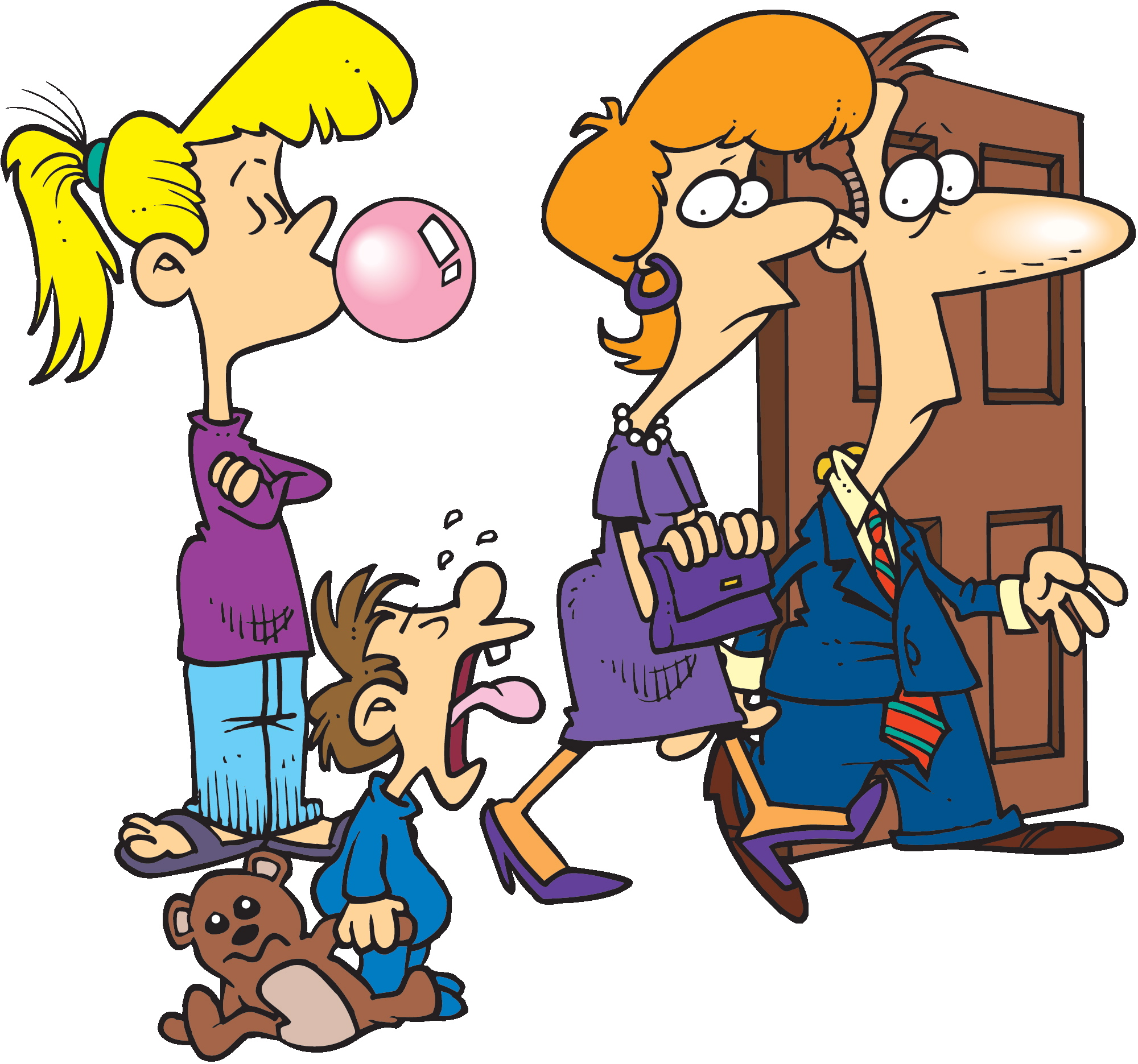 Babysitting clipart leaving house. Free boy babysitter cliparts