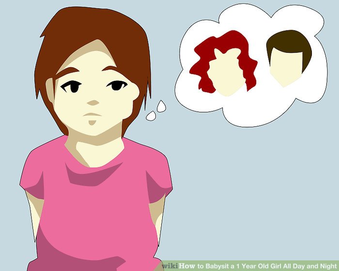 How to babysit a. Babysitting clipart woman child