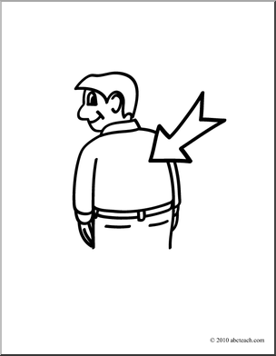 Back clipart.  clipartlook