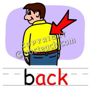 . Back clipart