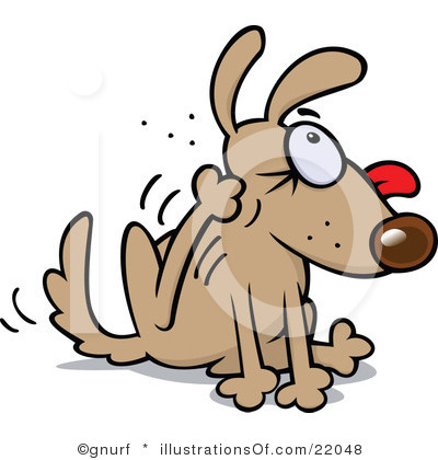 Cliparts itchy dog. Back clipart back scratch