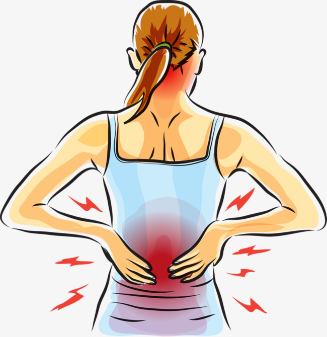 Pain png vectors psd. Back clipart backache