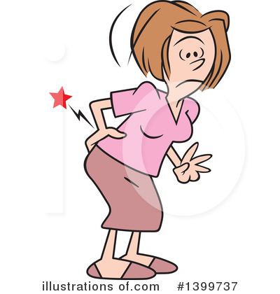 Back clipart backache. Pain illustration by johnny