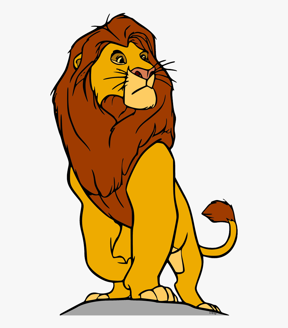 To the king clip. Back clipart lion