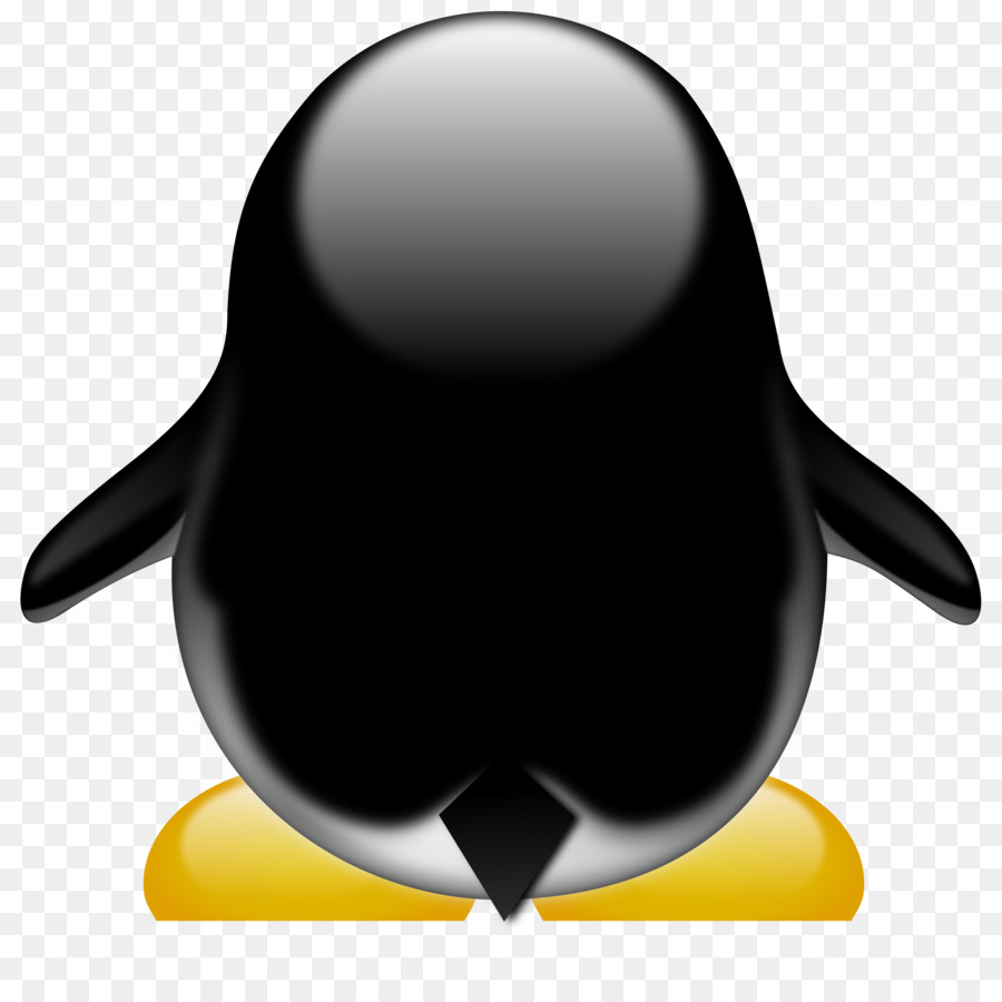 clipart penguin back