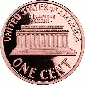 Back clipart penny. Us currency front