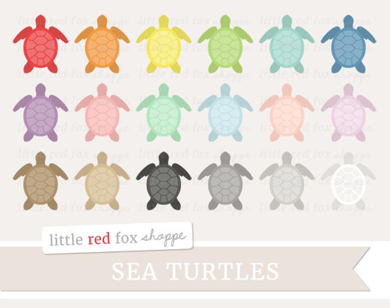 back clipart sea turtle