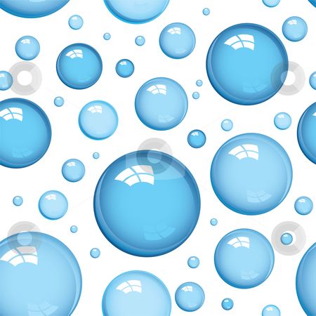 Background dark stock vector. Bubble clipart water bubble