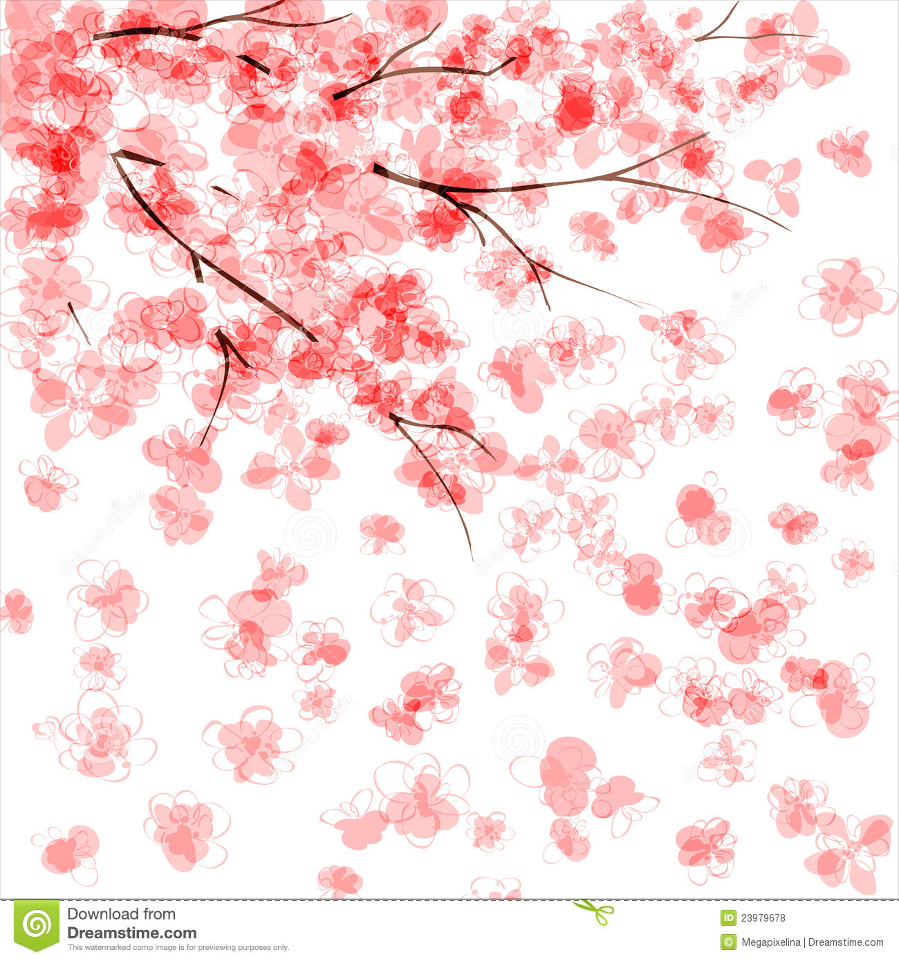  collection of high. Background clipart cherry blossom