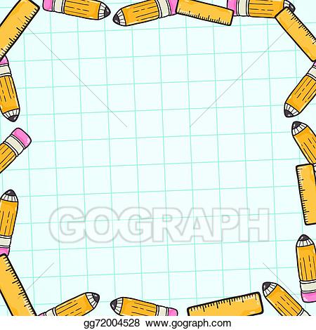 Background clipart cute. Vector stock back to