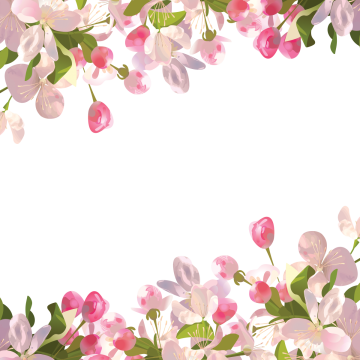 floral clipart backdrop
