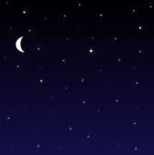 night clipart background
