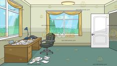 Simple bathroom a home. Background clipart office