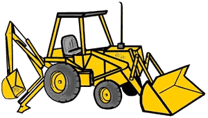 Free cliparts download clip. Backhoe clipart construction vehicle