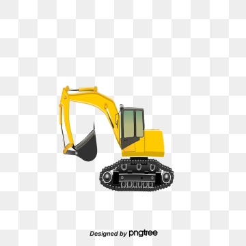 Backhoe clipart logo. Excavator png vector psd