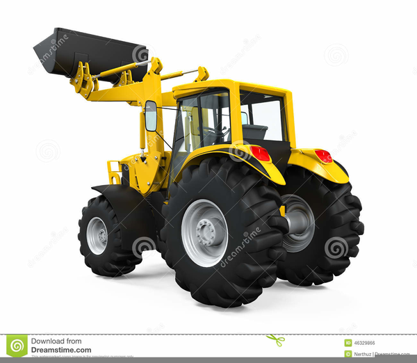 Free images at clker. Backhoe clipart yellow