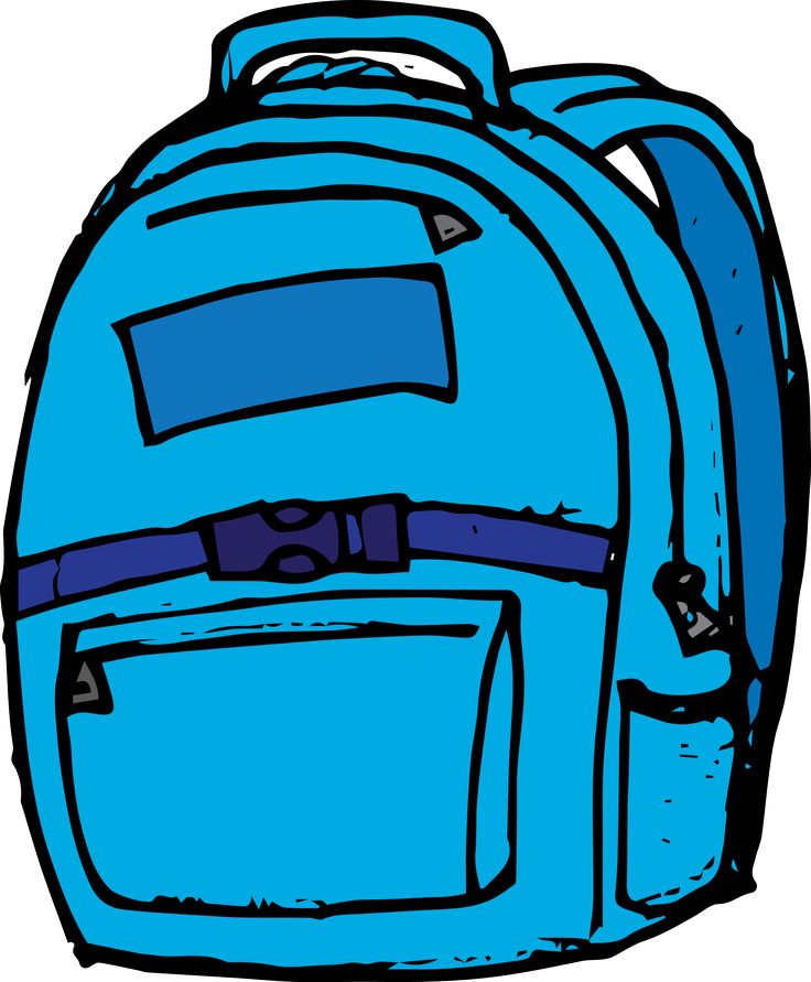 Backpack clipart blue backpack.  best images on