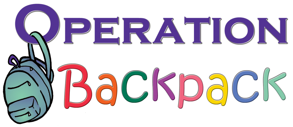 Operation st vincent catholic. Backpack clipart giveaway