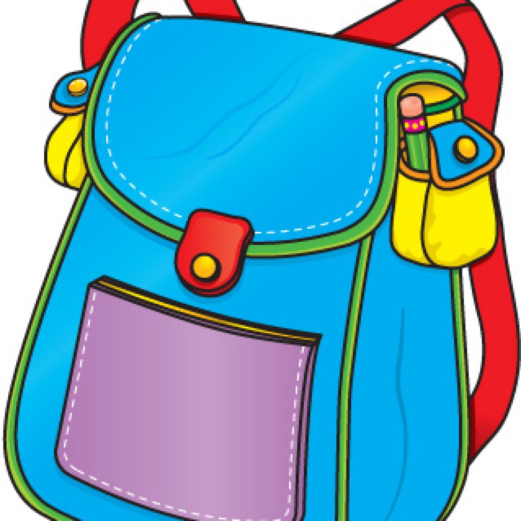 backpack clipart kid backpack