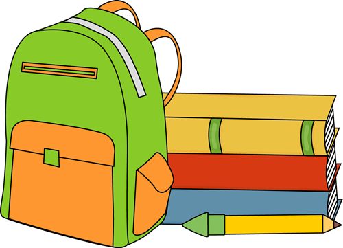Backpack clipart primary school.  best colorful images