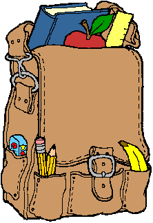 Backpack clipart school supply. Plain city druggist providing