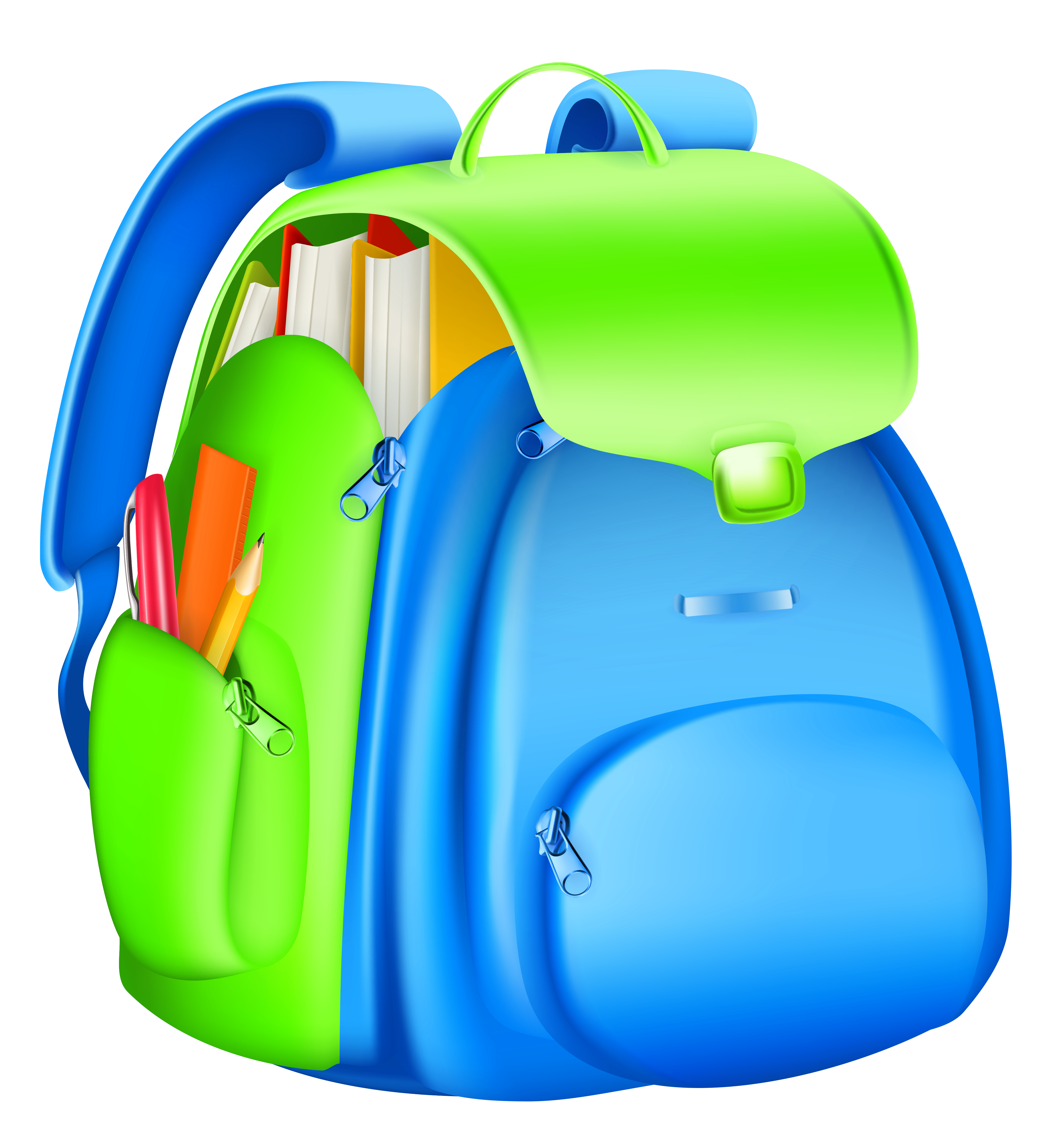 Bag clipart transparent background. School backpack gallery yopriceville