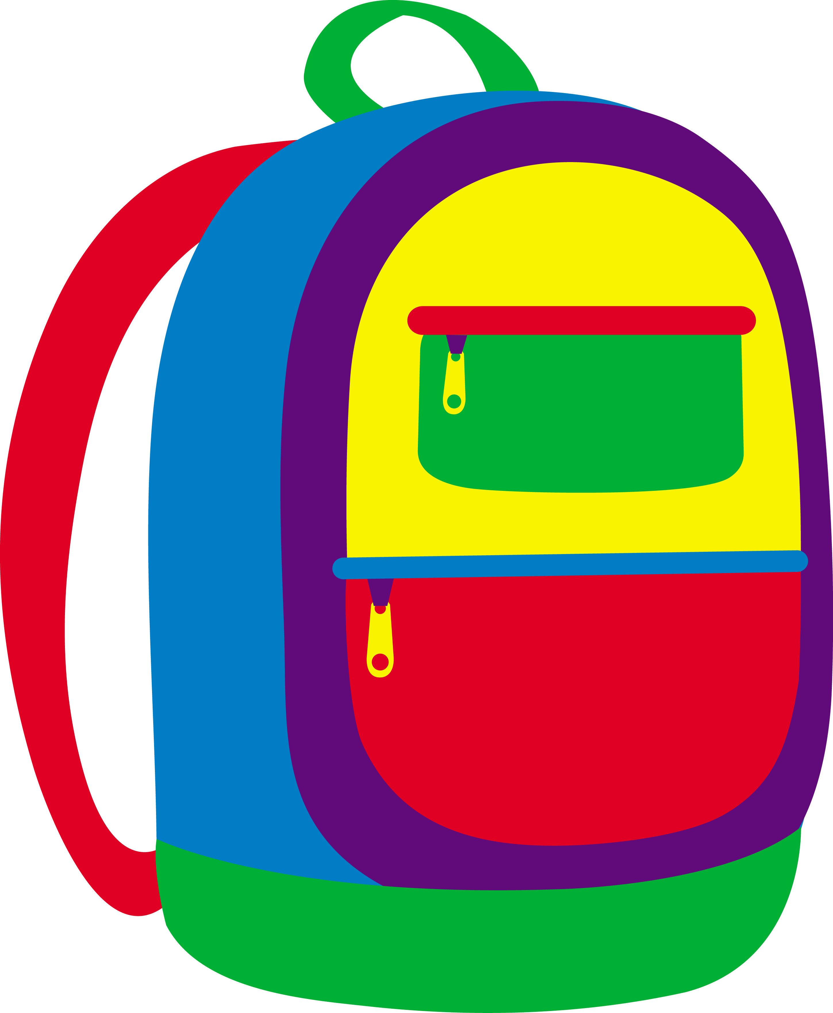 Colorful childrens school free. Backpack clipart transparent background