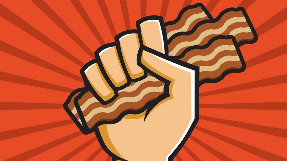 Bacon clipart bacon bit. Ranking the different emoji