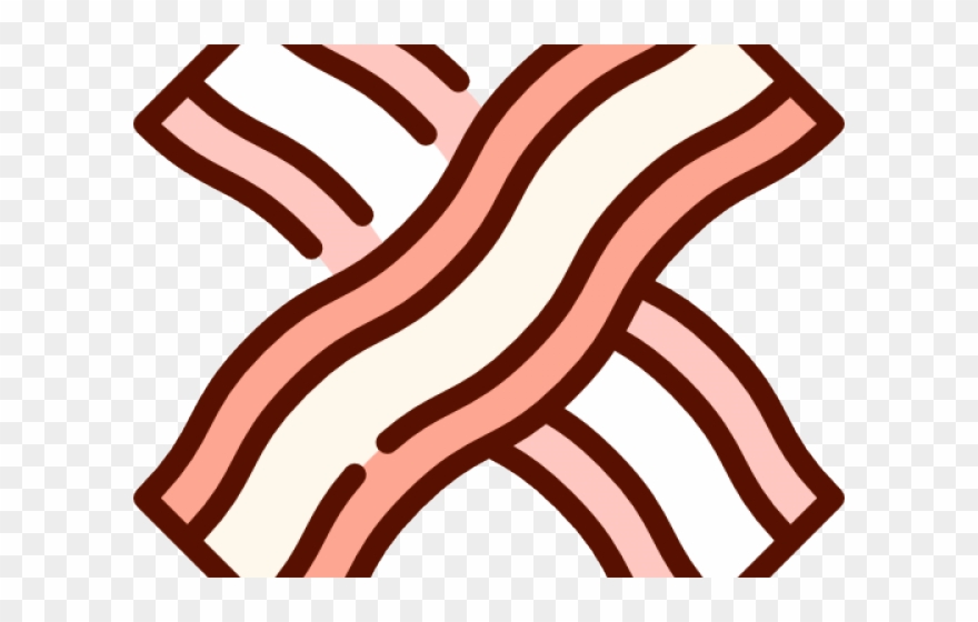 Bacon clipart bacon strip. Clip art png download