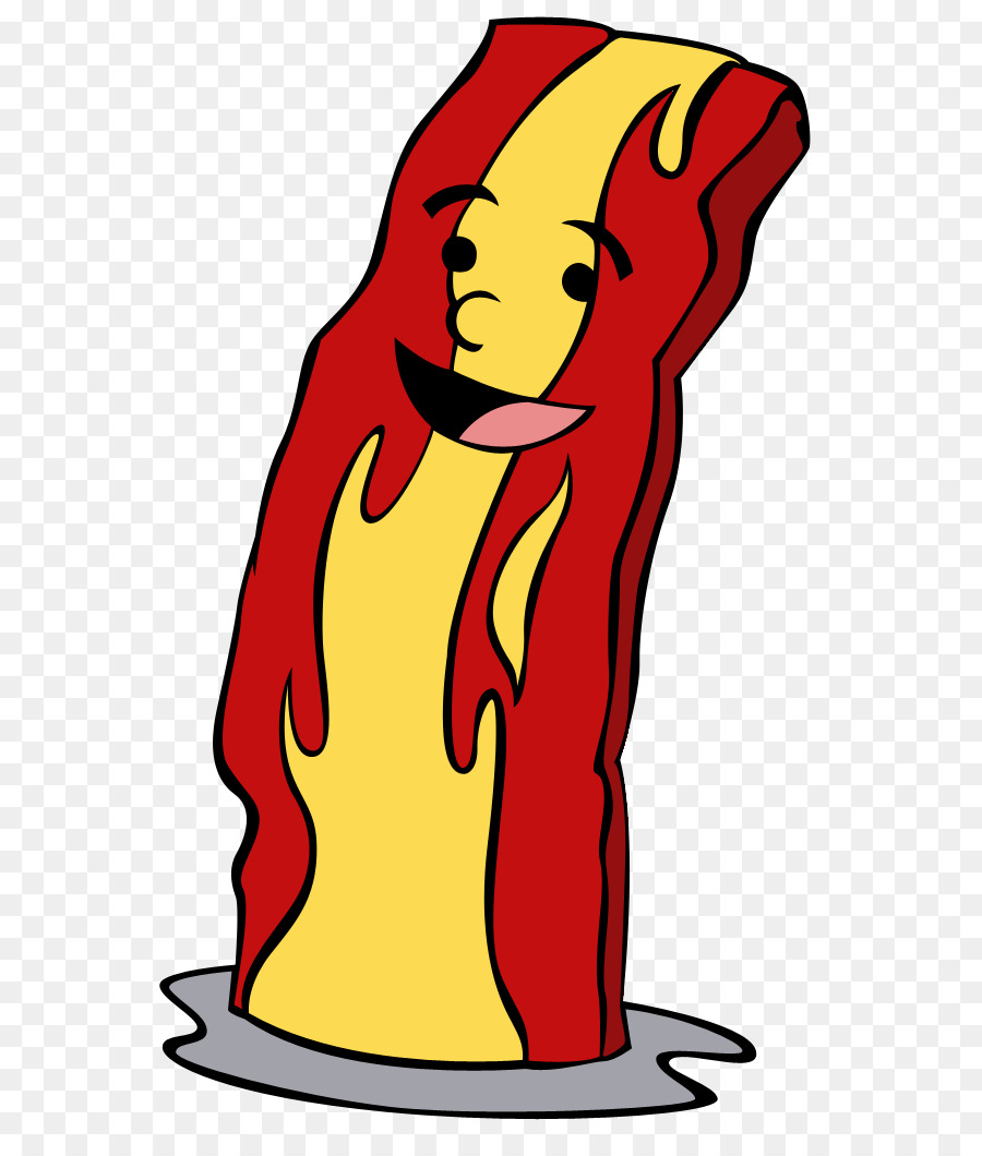 Breakfast cheeseburger cartoon clip. Bacon clipart character