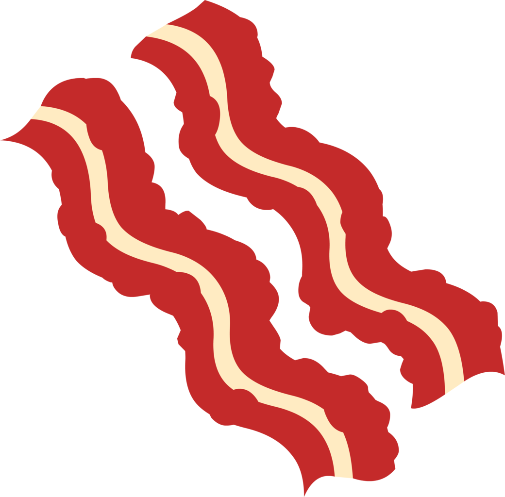 Bacon clipart flatworm. Image ponymaker png my