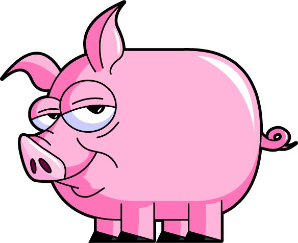  best card making. Bacon clipart micro pig