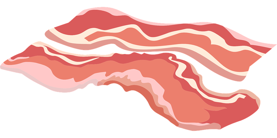 How to smoke in. Bacon clipart one piece