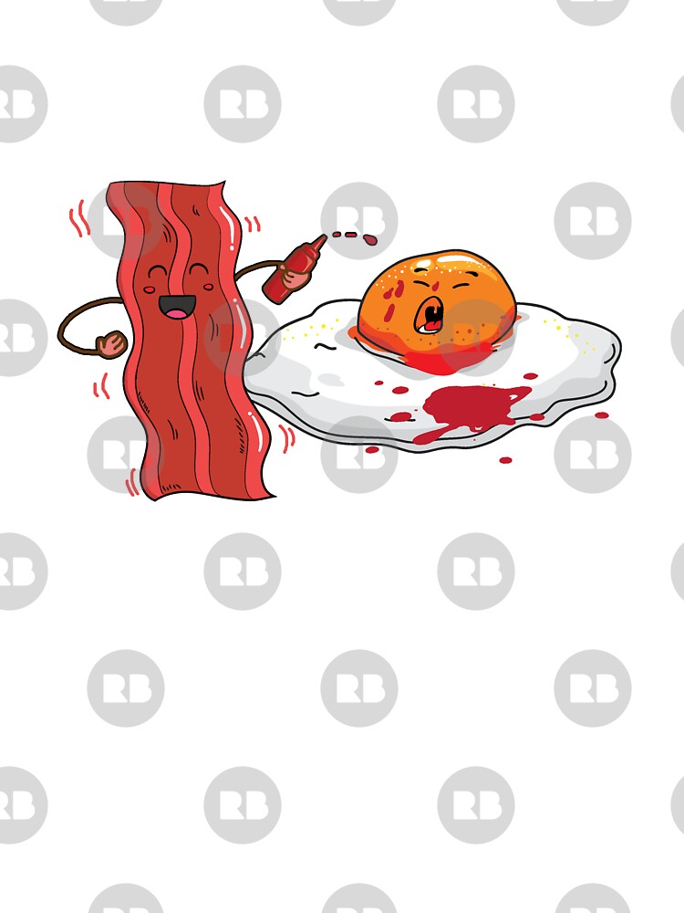 Bacon clipart one piece. Bae funny and eggs