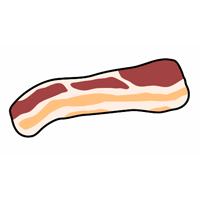 Know your meme. Bacon clipart one piece