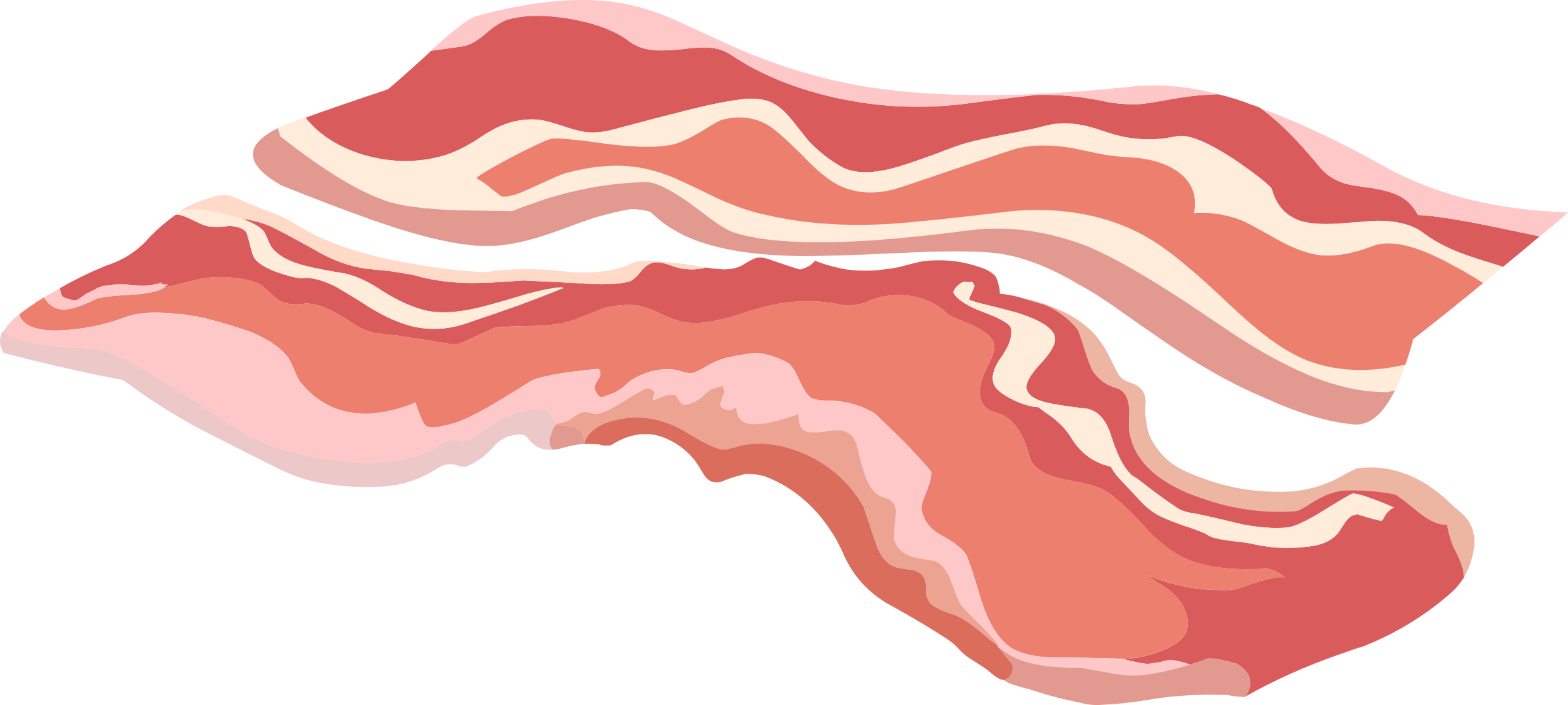 Bacon clipart transparent background. Egg and cheese sandwich