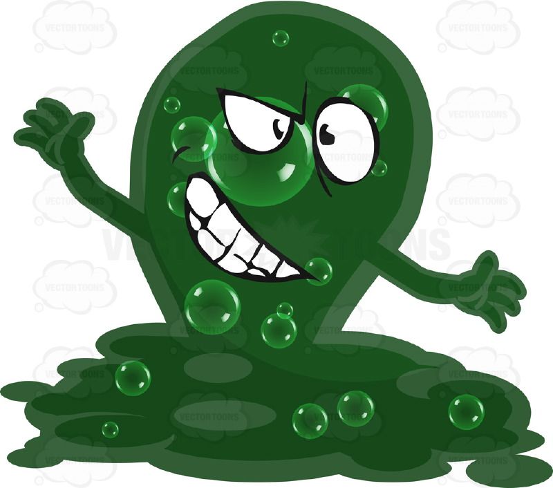 bacteria clipart angry