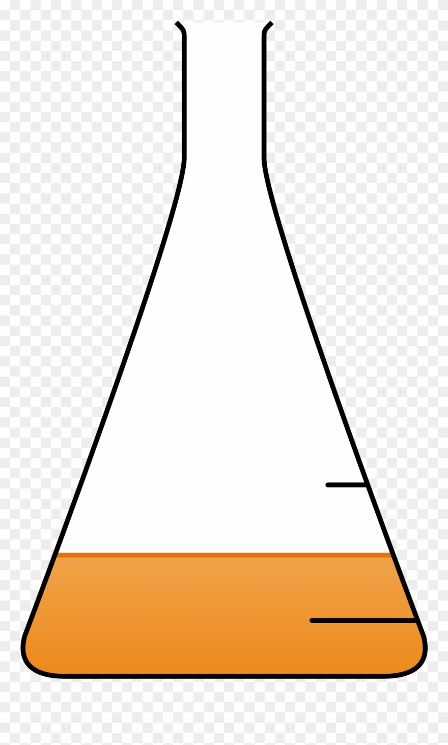 Bacteria clipart bacterial culture. Open erlenmeyer flask 