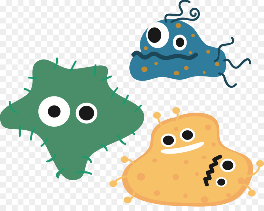 Cartoon illustration graphics . Bacteria clipart germ